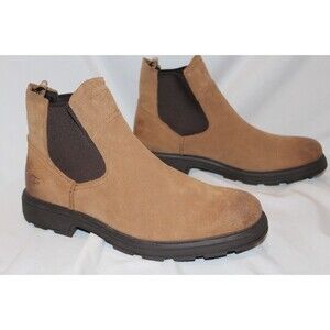 NIB UGG MEN'S WATERPROOF BILTMORE WORK SUEDE CHELSEA BOOTS CHESTNUT SZ 13